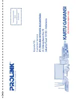 Preview for 17 page of PROLiNK PRT7006H Quick Installation Manual