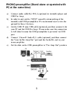 Предварительный просмотр 5 страницы PROLiNK UPA-100 Owner'S Manual