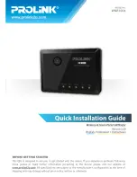 Предварительный просмотр 1 страницы PROLiNK WNR1004 Quick Installation Manual