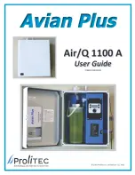 Предварительный просмотр 1 страницы Prolitec Air/Q 1100-Avian User Manual