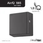 Prolitec Air/Q 565 User Manual preview