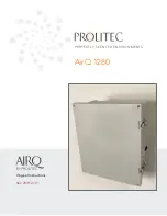 Prolitec AirQ 1280 Original Instructions Manual предпросмотр