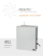 Предварительный просмотр 1 страницы Prolitec AirQ AQ 1270 TT Original Instructions Manual