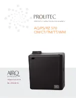 Предварительный просмотр 1 страницы Prolitec AIRQ AQ 570 CM Original Instructions Manual