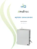 Preview for 1 page of Prolitec AirQ AQ1200 Original Instructions Manual