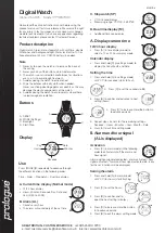 prologue 36-4045 Quick Start Manual предпросмотр