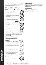 Preview for 4 page of prologue 36-4045 Quick Start Manual