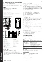 Preview for 1 page of prologue 36-4742 Instruction Manual