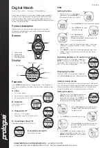 Preview for 1 page of prologue YP04238/02 Instruction Manual