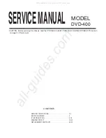 Предварительный просмотр 1 страницы Prology DVD-400 Service Manual