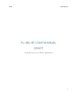 Prolon PL-485-BT User Manual preview