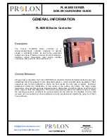 Preview for 3 page of Prolon PL-M2000 Series Hardware Manual