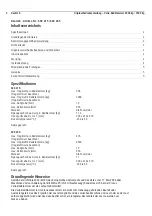 Preview for 2 page of Prolux 600 215 Operating Instruction