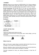 Preview for 2 page of Prolux MATRIX BAR 2 IP Wi User Manual