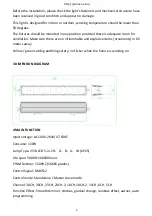 Предварительный просмотр 3 страницы Prolux MATRIX BAR 6 User Manual