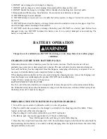 Preview for 10 page of Prolux proshine Operation Instructions Manual