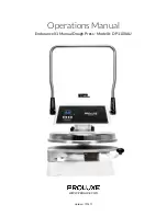 Proluxe DP1100AUB Operation Manual preview