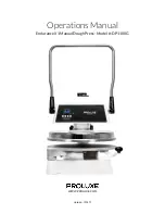 Proluxe DP1100GB Operation Manual preview