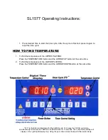 Предварительный просмотр 4 страницы Proluxe SL1577HDA Operator'S Manual