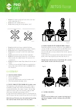 Предварительный просмотр 7 страницы Prolyte PRO LYFT AETOS PAE-1000DC Series Operating And Maintenance Manual