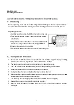 Preview for 3 page of Promac 930ELB Operating Instructions Manual