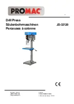 Promac JD-32120 Manual предпросмотр