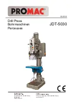 Promac JDT-5030 Operation Manual preview