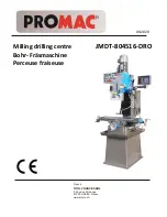 Предварительный просмотр 1 страницы Promac JMDT-804516-DRO Manual