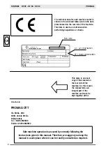 Предварительный просмотр 2 страницы Promag Stargel HF 35 Use And Maintenance Instruction Manual