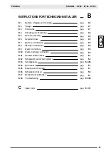 Предварительный просмотр 45 страницы Promag Stargel HF 35 Use And Maintenance Instruction Manual