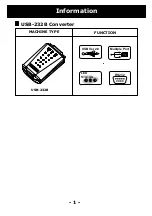 Предварительный просмотр 4 страницы Promag USB232B Series User Manual