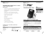 Preview for 1 page of ProMariner 31504 Owner'S Manual And Installation Manual