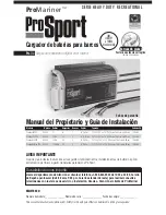 Preview for 131 page of ProMariner ProSport12 PFC Owner'S Manual And Installation Manual