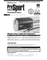 Preview for 163 page of ProMariner ProSport12 PFC Owner'S Manual And Installation Manual