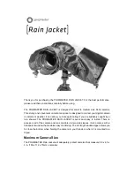 Preview for 1 page of Promaster Rain Jacket Instructions