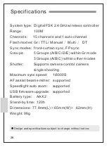 Предварительный просмотр 28 страницы Promaster ST1 Manual