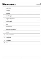 Preview for 29 page of PROMAT 4000818427 Original Instruction Manual