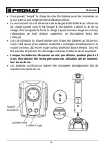 Preview for 81 page of PROMAT 4000821885 Original Instruction Manual