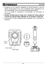 Preview for 125 page of PROMAT 4000821885 Original Instruction Manual