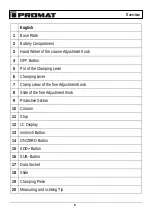 Preview for 10 page of PROMAT 4000851591 Original Instruction Manual