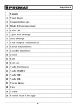 Preview for 22 page of PROMAT 4000851591 Original Instruction Manual