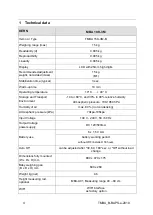 Preview for 4 page of PROMAT KERN MBA 10K-3M Operating Manual