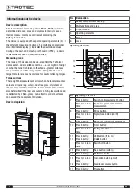 Preview for 4 page of PROMAT TROTEC BD21 Operating Manual