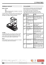 Preview for 11 page of PROMAT TROTEC BD21 Operating Manual