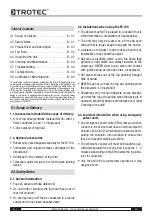 Preview for 2 page of PROMAT TROTEC FS 100 Operating Instructions