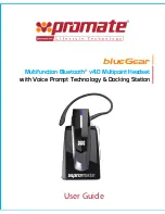 Предварительный просмотр 1 страницы Promate blueGear User Manual