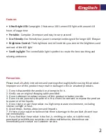 Preview for 3 page of Promate CampLite-2 User Manual