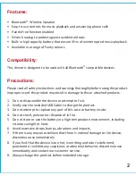 Preview for 3 page of Promate Curvo User Manual