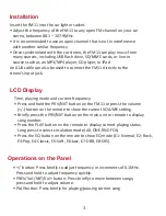 Preview for 4 page of Promate FM II User Manual