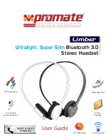 Promate Limber User Manual preview